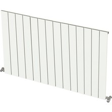 Aeon Hestia Alüminyum Dikey Radyatör 900 x 1260 (14 Dilim) Beyaz RAL9010