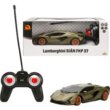 1:24 Suncon Lamborghini Sian Işıklı Uzaktan Kumandalı Araba - Yeşil