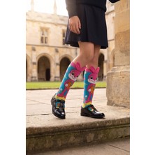 Bony Socks 12501K2025 Kulak Aksesuarlı Tavşanlı Çocuk Dizüstü Çorap Desenli
