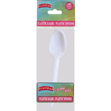Aslanoğlu Store Standart Plastik Kaşık 10'li