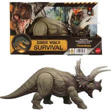 Sesli Jurassic World Kükreyen Dinozor Figürü Film Serisi 30 cm JGB87 - Triceratops JKL81