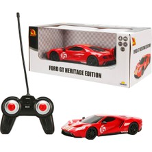 1:24 Suncon Ford Gt Heritage Işıklı Uzaktan Kumandalı Araba - Kırmızı