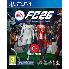 Sony Fc 26 Fıfa 2026 Ps4 ve Ps5 Uyumlu Türkçe Spiker Dijital