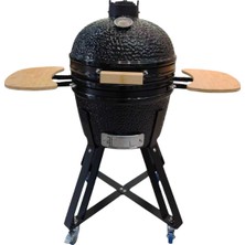 Chefden Pro 16” Seramik Kömürlü Siyah Barbekü
