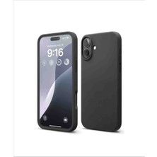 Turkuaz Store Iphone 16 Plus Uyumlu Nano Içi Kadife Kamera Korumalı Telefon Kılıfı