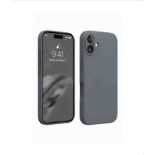 Turkuaz Store Iphone 16 Plus Uyumlu Nano Içi Kadife Kamera Korumalı Telefon Kılıfı