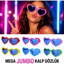 Freedom Storee Mega Jumbo Kalp Parti Gözlüğü – Renkli 12 Adet