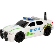 Freedom Storee 1:20 Maxx Wheels Sesli ve Işıklı Polis Arabası 19 cm