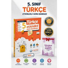 Çanta Yayınları 5. Sınıf Türkçe Soru Bankası Etkinlikli Kazanım Sıralı Maarif Model