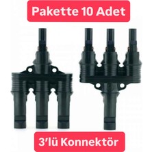 Lexron 3'lü Konnektör