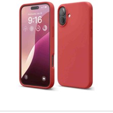 Turkuaz Store Iphone 16 Plus Uyumlu Nano Içi Kadife Kamera Korumalı Telefon Kılıfı