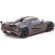 Freedom Storee 1/64 Model Araç Agera Rs Black Carbon Fiber / Red Accents