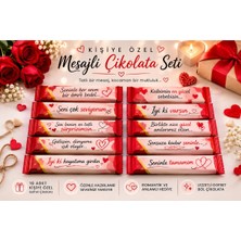 Reklamcın 10’lu Kişiye Özel Mesajlı Çikolatalı Gofret Seti – Sevgiliye Romantik Hediye