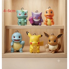 baytoptan Anime Karakter 6 Lı Set 6cm