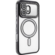 Freedom Storee Huawei Honor 600 Joke Simli Magneticsafe Kılıf - Siyah