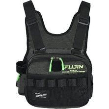 Fujin Tactical Vest Khaki Balıkçı Çantası