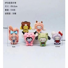 baytoptan Anime Karakter 6 Li 9.5 cm