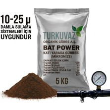 Turkuvaz Organik Bat Power Mikron Toz Yarasa Gübresi 5 Kg.