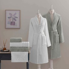 Taç Bamboo 6'lı Aile Seti Mellow Beyaz - Antrasit