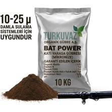 Turkuvaz Organik Bat Power Mikron Toz Yarasa Gübresi 10 Kg.