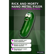 Aura Ev Mağazası 6.5 cm Die-Cast Metal Rick And Morty Nano Koleksiyon Figuru 1 Adet Rastgele BX-313807