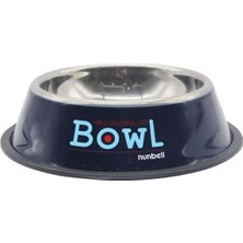 Nunbell Çelik Mama Kabı Renkli 15 cm