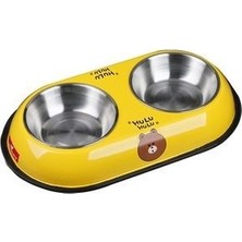 Nunbell Ikili Çelik Mama Kabı 34,5cm