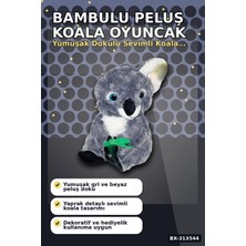 Aura Ev Mağazası 30 cm Yumuşak Bambulu Peluş Koala Oyuncak - Çocuk Odası Hediyelik Dekor BX-313544