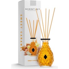 Scentiny Fragrances Sweet Caramel Çubuklu Oda Parfümü 110 ml