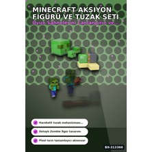 Aura Ev Mağazası 8 cm Redstone Aksiyon Figürü ve Tuzak Mekanizma Seti Tekli Paket 3.25 Inch BX-313366