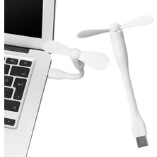 Zenviaa S-Link SL-UF05 Taşınabilir Esnek Beyaz USB Mini Fan ZENVIAA365423
