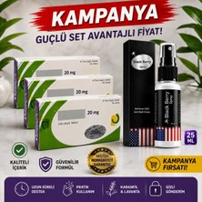 Panax Perfonmance 20 Mg 4 Lü Hap 3 Kutu + Geciktici Sprey 25 ml