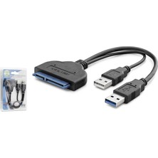 Hadron HDX7549 Usb3.0 To Sata Çevirici 2.5" Güç Girişli Siyah