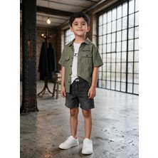 Babali Kids Erkek Çocuk Gömlekli Takım