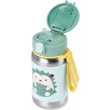 NessiWorld Zoo Pipetli Paslanmaz Çelik Suluk 350 ml Kirpi