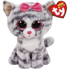 Aura Ev Mağazası Ty - Grey Cat Reg 15 cm