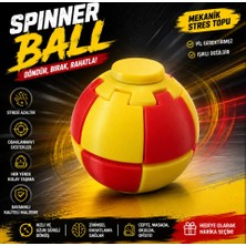 Spinner Ball Dönebilen Mekanik Stres Topu ve Zeka Egzersiz Oyuncağı