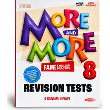Kurmay Elt More And More 8. Sınıf Revision Tests Ingilizce 4 Deneme Sınavı Video Çözümlü