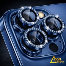 Fmk Iphone 12 Pro Uyumlu Taşlı Kamera Lens Koruyucu