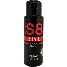 Stımul8 (S8) Erkeğe Özeı 3 Ettki Birden Kremi 60 ml 3 Adet 3in1 Krem