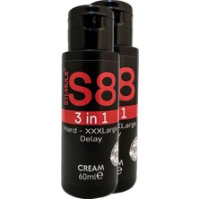 Stımul8 (S8) 2 Adet 3in1 Krem Erkeğe Özeı 3 Ettki Birden Kremi 60 ml