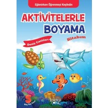 Esranın Dünyası Aktivitelerle Boyama Kitabım - Deniz Canlıları