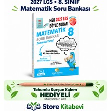 Sinan Kuzucu Yayınları 2027 Lgs 8.sınıf Matematik Soru Bankası  Tohumlu Kurşun Kalem Hediyeli
