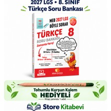 Sinan Kuzucu Yayınları 2027 Lgs 8.sınıf Türkçe Soru Bankası  Tohumlu Kurşun Kalem Hediyeli