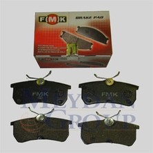 Fam Ford Focus Sd/hb 05/07 Arka Fren Balatası 1,4/1,6/1,8/2,0 (Disk) (87,2X42,5X13) (Fmk)