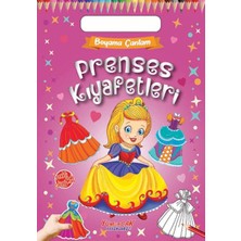 Esranın Dünyası Boyama Çantam - Prenses Kıyafetleri