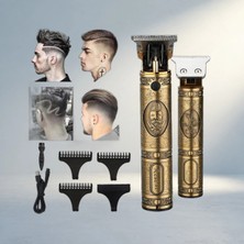 Profesyonel Tıraş Makinesi Şarjlı Sakal ve Saç Düzeltici T-2023