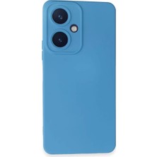 Esranın Dünyası Newface Vivo Y27 Kılıf Nano Içi Kadife Silikon - Mavi