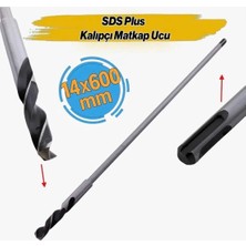 Gfb Sds Plus Kalıpçı Matkap Ucu 14X600 mm Ahşap Delme