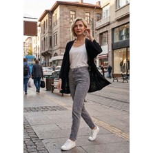 Urumday Mevsimlik Yarasa Kol Panço Triko Hırka